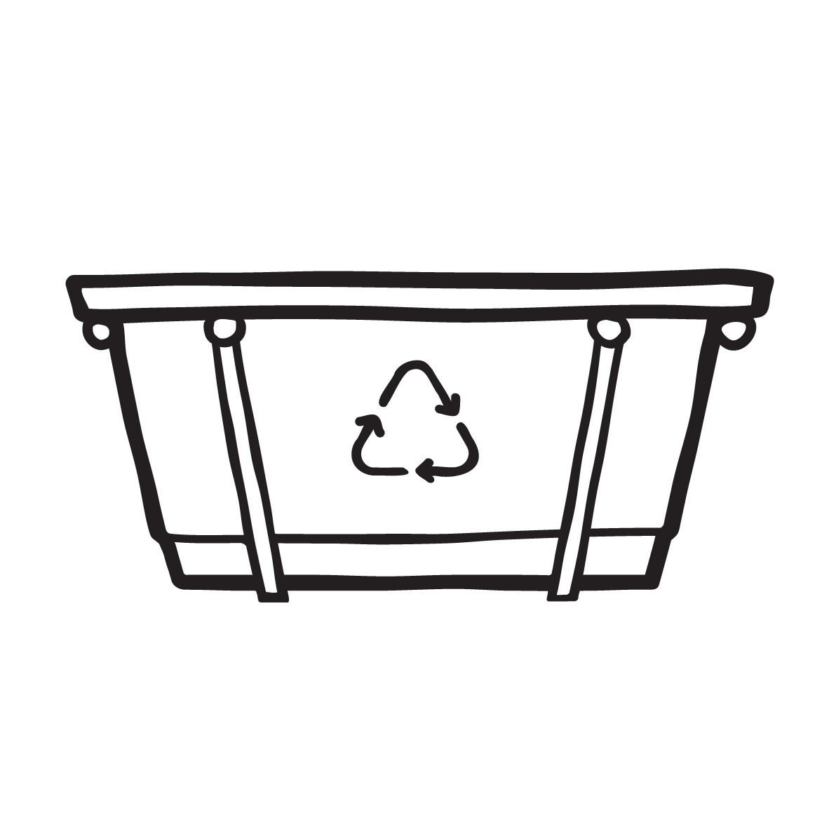 Skip Bin Illustration